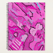 Roze! Fun met Abstracte kunst Planner (Voorkant)