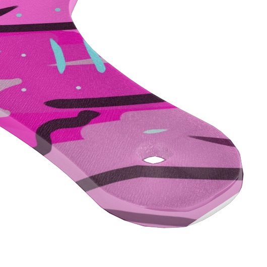 Roze! Fun met Abstracte kunst Snijplank (Hoek)