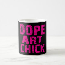 Roze Funk Dope Art Chick Mok