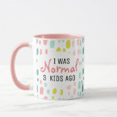 Roze Funny Mug voor mama Mok (Links)