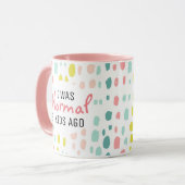 Roze Funny Mug voor mama Mok (Voorkant links)