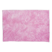 Roze Fur Frenzy Kussen Hoesje Kussensloop (Voorkant)