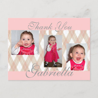 Roze gabbys 1... briefkaart