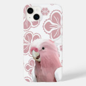 Roze Galah Kaketoe Roze Bloem Case-Mate iPhone Case (Achterkant)