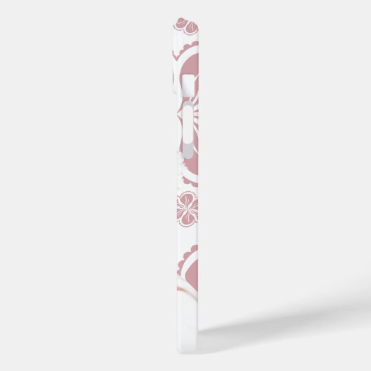 Roze Galah Kaketoe Roze Bloem Case-Mate iPhone Case (Achterkant / Links)