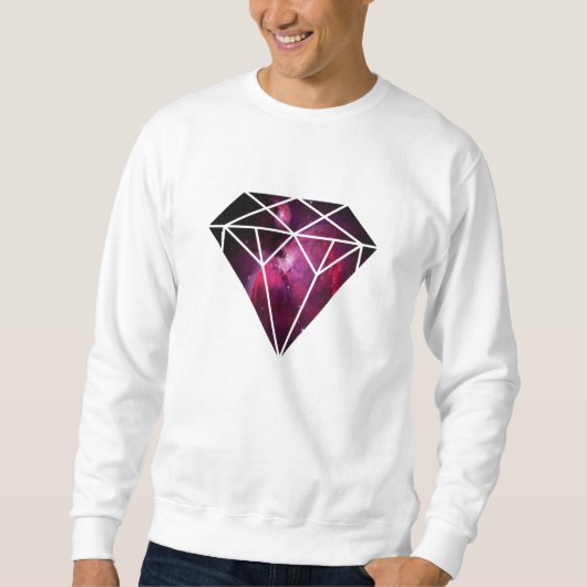 Roze Galaxy Diamond Trui (Voorkant)