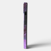 Roze Galaxy Glitters Abstract Persoonlijk Case-Mate iPhone Case (Achterkant / Links)