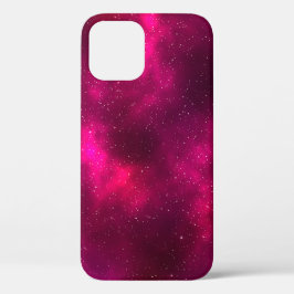 Roze Galaxy Nebula Hoesje-Mate iPhone Case