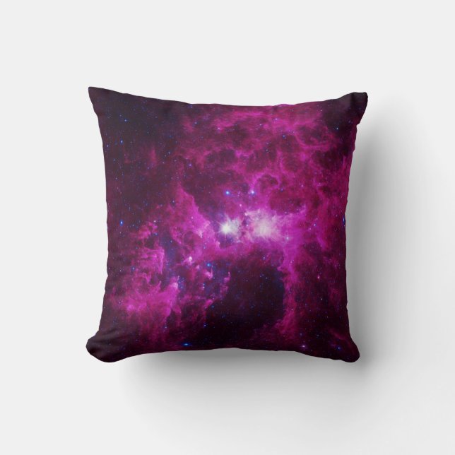 Roze Galaxy Pillow Kussen (Voorkant)