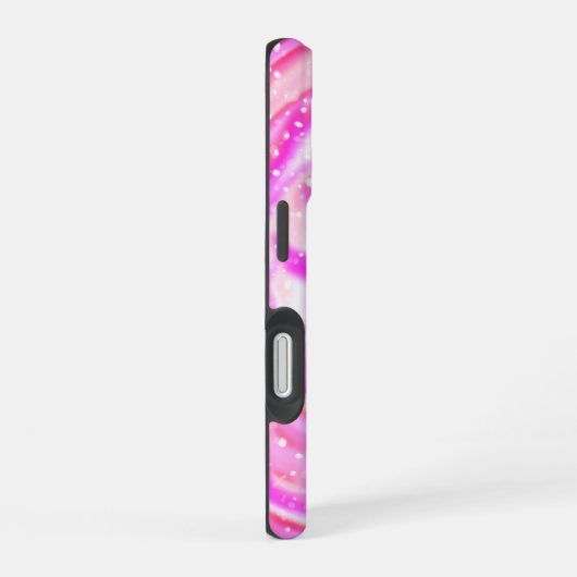 Roze Galaxy Swirl iPhone Case iPhone 16 Hoesje (Rechterkant)