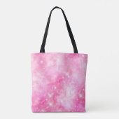 Roze Galaxy Universe Tote Bag (Achterkant)