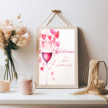 Roze galentine party