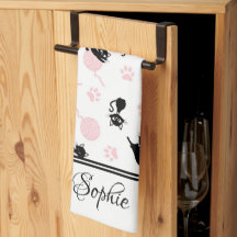 Roze garen & Katten gepersonaliseerd