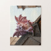 Roze Gargouille Legpuzzel (Verticaal)