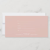 Roze Garland Roze Zakelijk Cadeau Certificaat (Achterkant)