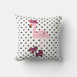 roze garza kussen