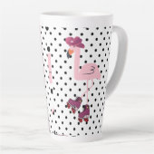 roze garza latte mok (Rechterhoek)