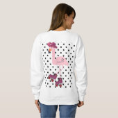 roze garza trui (Achterkant volledig)