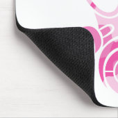 roze gasmaskercamera muismat (Hoek)