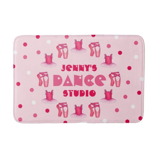 Roze geballet Pointe Shoes Tutu Ballerina Dance Badmat (Voorkant)