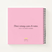 Roze Gebedsjournaal Notitieboek (Achterkant)