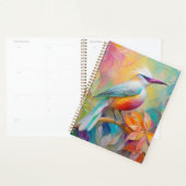 Roze Gebekt Rode Borst Fantasie Vogel Planner (Display)