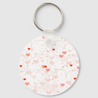 Roze geblikken (Valentijnsdag) Sleutelhanger