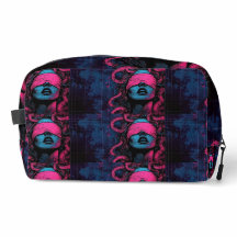 Roze geblinddoekte Medusa