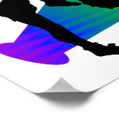 ROZE GEBOREN OM GEPERSONALISEERD POSTER TE JUICHEN (Hoek)