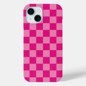 Roze gecontroleerd Case-Mate iPhone case (Achterkant)