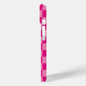 Roze gecontroleerd Case-Mate iPhone case (Achterkant / Links)