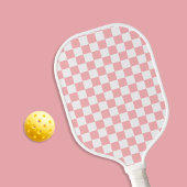 Roze gecontroleerd pickleball paddle