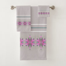 Roze Gedetailleerd Patroon