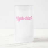 Roze Geekette Matglas Bierpul (Center)