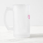 Roze Geekette Matglas Bierpul (Links)