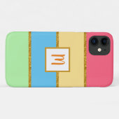 Roze Geel Blauw Groen - kleurencombinatie Case-Mate iPhone Case (Achterkant (horizontaal))