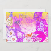 ROZE & GEEL BLOEM KAART (Achterkant)