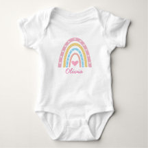 Roze Geel Boho Regenboog Persoonlijke Meisje
