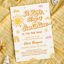 Roze geel Een beetje straal van Sunshine Baby show