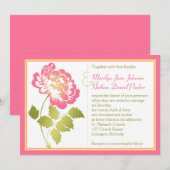 Roze, Geel en de Groene Uitnodiging van het Wedden (Voorkant / Achterkant)