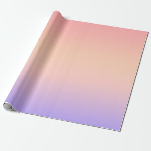 Roze geel en paarse gradiënt cadeaupapier