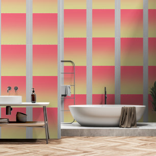 Roze Geel Gradient Grijs Behang