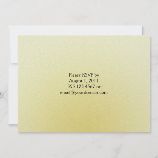 Roze Geel Groen Aquarel Abstracte Bloemen Poster Kaart (Achterkant)