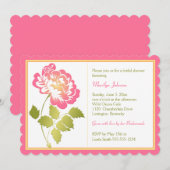 Roze, geel, groen, wit Vrijgezellenfeest pony Kaart (Voorkant / Achterkant)