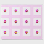 Roze, geel, orchidee Moederdag- omlooppapier Cadeaupapier (Vlak)