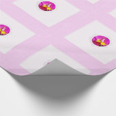 Roze, geel, orchidee Moederdag- omlooppapier Cadeaupapier (Hoek)