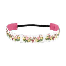 Roze Geel Rood Rozenpatroon