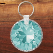 Roze geem sleutelhanger (Achterkant)