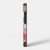 Roze Gefranjerde Tulp iPhone Hoesje (Linkerkant)
