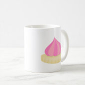 Roze gegolfd koffiemok (Voorkant rechts)